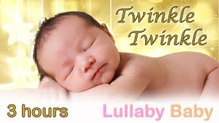  3 HOURS  Twinkle Twinkle Little Star   NO ADS  MUSIC BOX  Baby Sleeping Music Lullaby