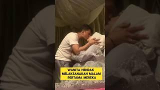 momen romantis ketika pengantin malam pertama ‼️ #romantis #pengantinviral #bahagia #nikah