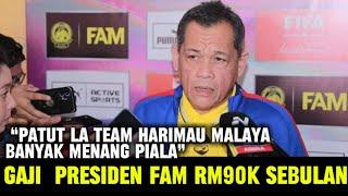 “GAJI RM90,000 SEBULAN ITU HAL PERSONAL”-PRESIDEN F.A.M ‼️