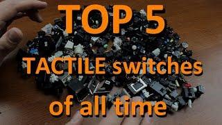 TOP 5 TACTILE mechanical keyboard switches of all time