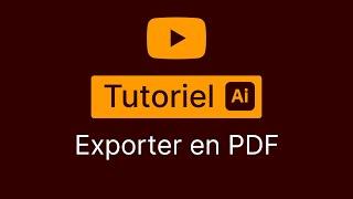 Tutoriel : utiliser les bons paramètres d'export PDF avec Illustrator.