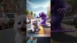  Evolution of monster slime cat  Miaw Milky ️ #cat #cute #love  #shorts