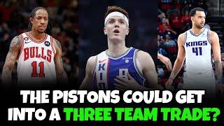 The Detroit Pistons Could Get Into A Three-Team-Trade With The Chicago Bulls & Sacramento Kings?!