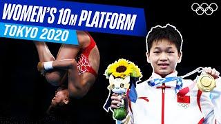 14-year-old Quan Hongchan writes Olympic history! | FULL Women's 10m platform  | Tokyo 2020