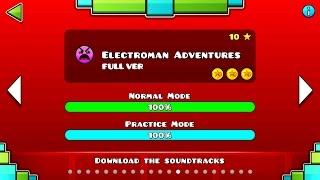 Geometry Dash - Electroman Adventures (FULL VER) All Coin /  Partition