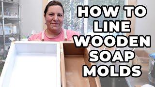 How to Line Soap Molds | MO River Soap