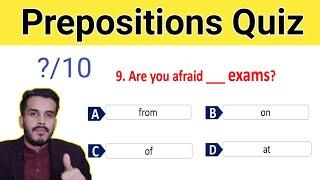 10 Set Prepositions Quiz|Hub of iQ Gk|