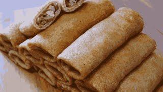 Блины на Кипятке: Секрет Тонких Блинов + Начинка с Курицей и Грибами!
