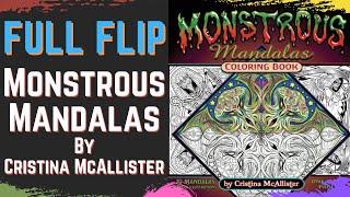 Monstrous Mandalas By Cristina McAllister Full Flip Through