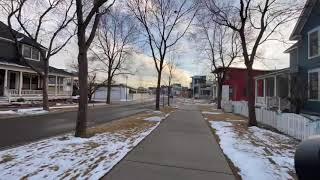 Walking tour of Prospect New Town residential architecture in Longmont, Colorado