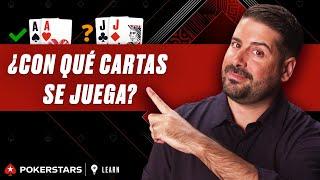 Las manos iniciales de Poker ️ PokerStars en Español LEARN | Episodio 2