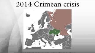 2014 Crimean crisis