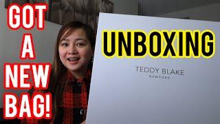 GOT A NEW BAG | UNBOXING TEDDY BLAKE BAG | BUHAY CANADA VLOG#48