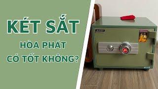 ️Két sắt Hoà Phát có tốt không? bảo mật an toàn, chống cháy, chống trộm thế nào?