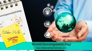 World Development Information Day Quotes | World Development Information Day Speech