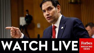 WATCH LIVE: Secretary Of State Marco Rubio Testifies Before House Committee On Foreign Affairs