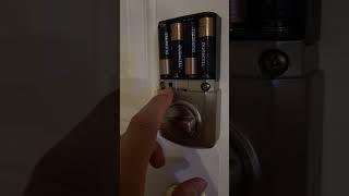 Kwikset 270 flashing red and won’t program after instal
