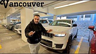 Taking Jeep Cherokee in Vancouver