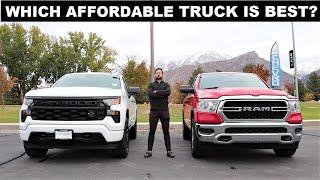 2023 Chevy Silverado 1500 Custom VS Ram 1500 Tradesman: Which Affordable Truck Is Best?