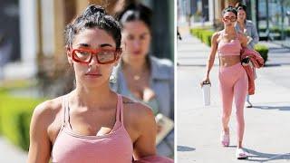 Chantel Jeffries Showcases Her Unbelievable Body In Pink Athleisure Wear