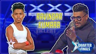 ඇස් නළලට යවන පුංචි සර්කස් වීරයා  | Ravindra Kumara |Sri Lanka's Got Talent | Sirasa TV