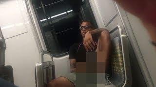 DISTURBING VIDEO: Man caught masturbating on LA's Expo line | ABC7