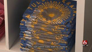 Tulsa T-Shirt Company Still Selling Shirts To Support Ukraine