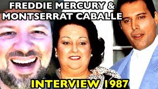 FREDDIE MERCURY & MONTSERRAT CABALLE Interview 1987 Barcelona | REACTION