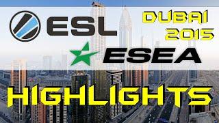 CS:GO ESL ESEA Pro League Dubai 2015 Highlights