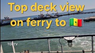 Ferry from Banjul to  Senegal. #africa #america #gambia #Canada #London #TGSTV