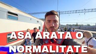 Asa arata cu adevarat RUSIA "PRIMITIVA" !! TREN, WC, GARA, METROU, ORAS, STRAZI, mai RAU ca in SAT!!