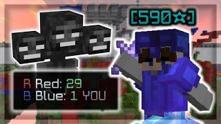 THE MOST INSANE 1v29 CASTLE CLUTCH EVER | Hypixel Castle Bedwars