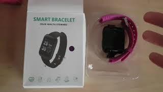 como cargar pulsera reloj/how to charge bracelet watch SMART BRACELET YOUR HEALTH STEWARD