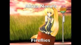 Akita Neru Sings Fireflies - Vocaloid/UTAU