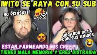 IWITO SE RAYA CON SU SUBTIENES MAL4 MEMORI4 Y ER3S DISTRAÍDA