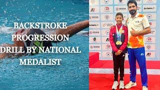 Backstroke Drill Progressions - Improve Your Technique | Krishiv Doshi