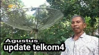 update satelit telkom 4 Agustus 2024