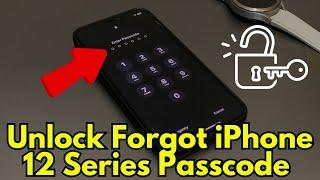 "Forgot iPhone 12 Series Passcode? Here's How to Unlock It!