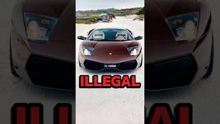 This Lamborghini Is Illegal To Drive! #lamborghini #murcielago