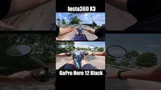 GoPro Hero 12 Black vs Insta360 X3