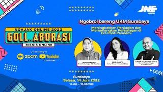 JNE NGAJAK ONLINE 2022 - GOLLABORASI BISNIS ONLINE SURABAYA