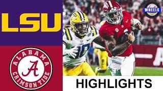 #8 Alabama vs #14 LSU Highlights | Week 10 | 2023 College Football Highlights