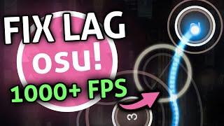 Fix osu! Lag PERMAMENTLY