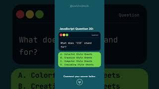 JavaScript Quiz#javascript #coding #programming #webdevelopment #html #trending #worldwebtechs #css
