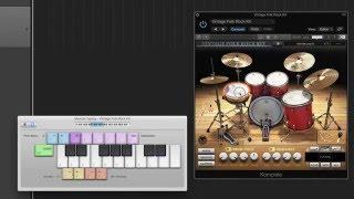 A walkthrough guide of Drumdrops Vintage Folk Rock Kit Kontakt Instrument