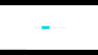 Menu bar with hover fade out effects Web design tutorial||Coding Room||