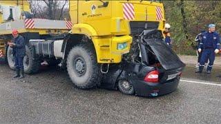 Dangerous Crazy Heavy Truck & Car Driving Fails | Heavy Equipment Cranes & Truck Fails Compilation