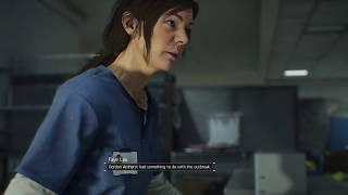 My lookalike setting up the Medical Wing in Tom Clancy's The Division™ 