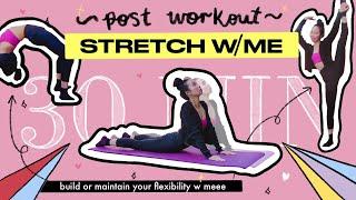 FULL BODY STRETCH ROUTINE (30 MINS) | flexibility and mobility in climbing  | gracedoingthings