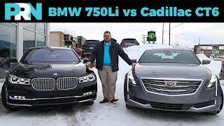 BMW 750Li vs Cadillac CT6 | TestDrive Showdown